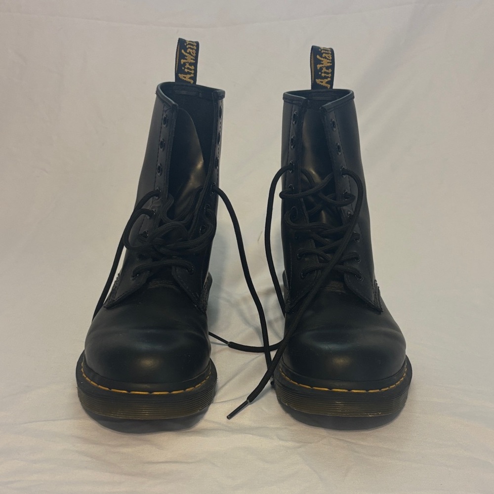 Dr. Martens Black Lace-Up Boots
